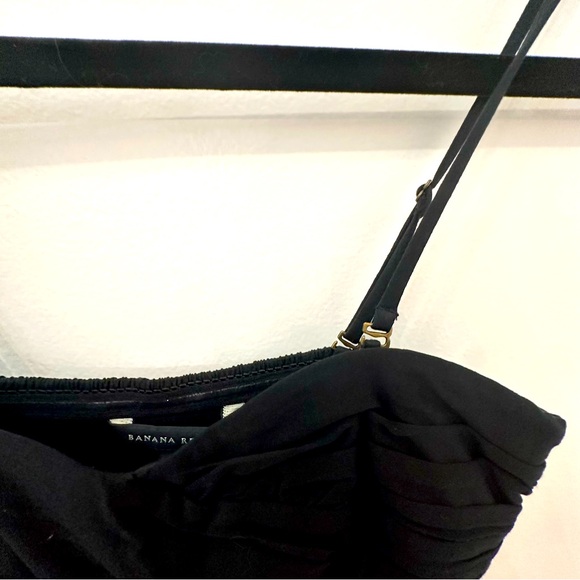 Banana Republic silk linen mini dress / swim cover up - Picture 3 of 11